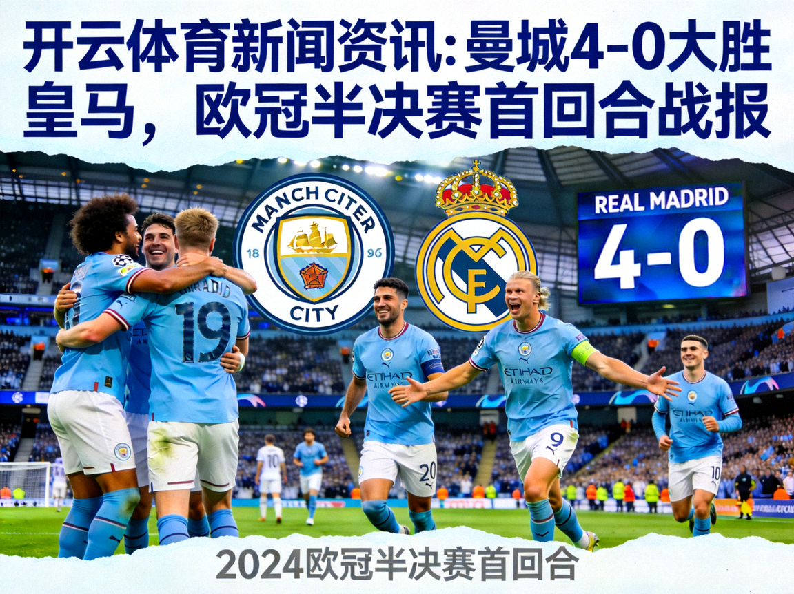 开云体育新闻资讯：曼城4-0大胜皇马，欧冠半决赛首回合战报