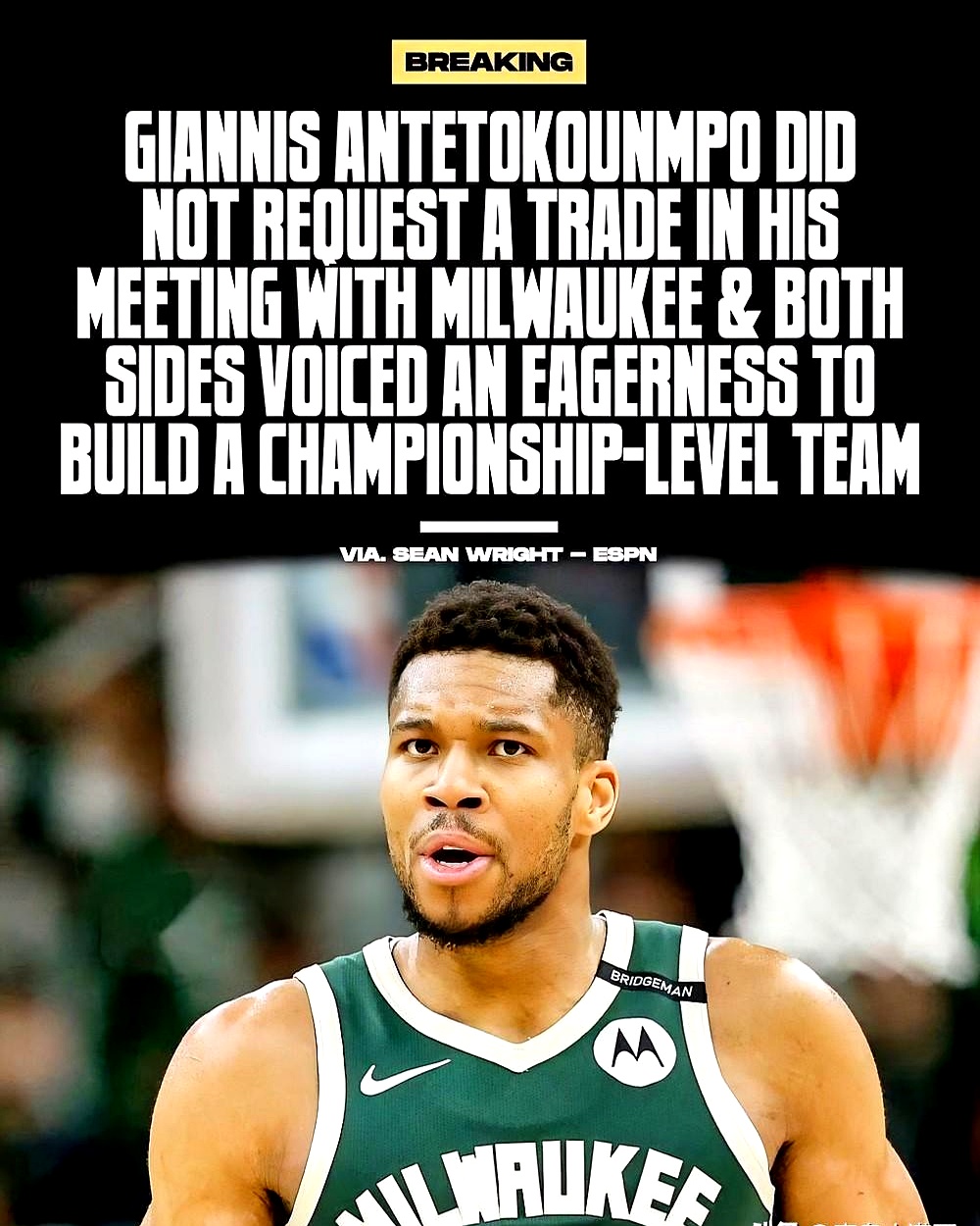 关于雄鹿不敌热火，字母哥发挥出色的信息