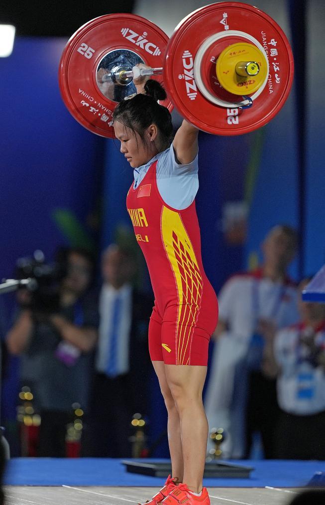 关于女子举重：中国选手夺得冠军的信息